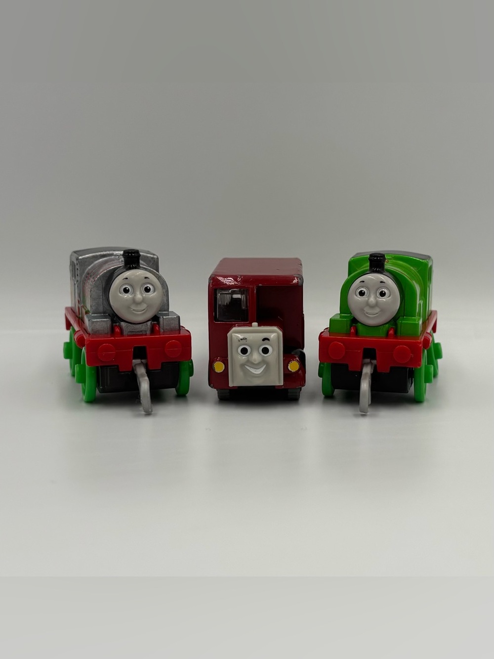 RARE Y2k Thomas & Friends Graffiti Racing Percy + Bertie + Percy Train Toy Lot